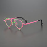Sabel Special Shaped Triangle Titanium Glasses Frame
