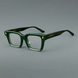 Harry Retro Rectangle Acetate Glasses Frame