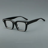 Harry Retro Rectangle Acetate Glasses Frame