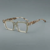 Harry Retro Rectangle Acetate Glasses Frame