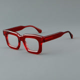 Erika Vintage Square Acetate Glasses Frame