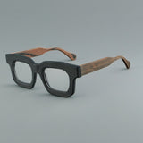 Erika Vintage Square Acetate Glasses Frame