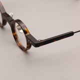 Eugene Retro Acetate Small Round Glasses Frame