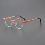 Farris Round Titanium Glasses Frame