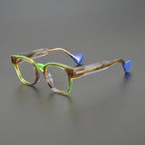 Emilio Acetate Rectangle Glasses Frame