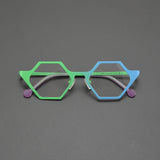 Pedro Vintage Titanium Glasses Frame