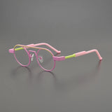 Mai Round Titanium Glasses Frame