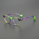 Emilio Acetate Rectangle Glasses Frame