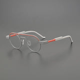 Mai Round Titanium Glasses Frame