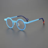 Mehta Round Titanium Glasses Frame