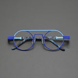 Mai Round Titanium Glasses Frame