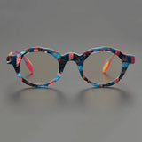 Anibal Luxury Acetate Round Glasses Frame