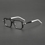 Bresson Vintage Acetate Rectangle Eyeglasses Frame