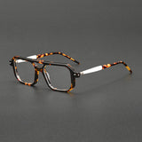 Bresson Vintage Acetate Rectangle Eyeglasses Frame