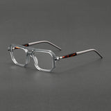 Bresson Vintage Acetate Rectangle Eyeglasses Frame