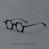 Jed Retro Punk Acetate Glasses Frame