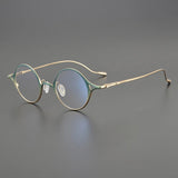 Jazlan Vintage Titanium Glasses Frame