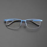 Miguel Titanium Rectangle Glasses Frame