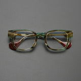 Emilio Acetate Rectangle Glasses Frame