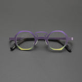 Sam Titanium Round Glasses Frame