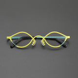Andi Titanium Cat Eye Glasses Frame