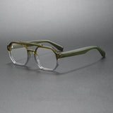 Quinn Vintage Acetate Rectangle Eyeglasses Frame