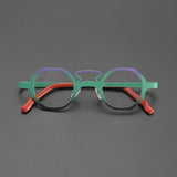 Sam Titanium Round Glasses Frame