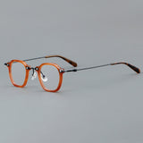Adlin Titanium Acetate Rectangle Glasses Frame