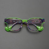 Emilio Acetate Rectangle Glasses Frame