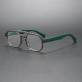 Quinn Vintage Acetate Rectangle Eyeglasses Frame