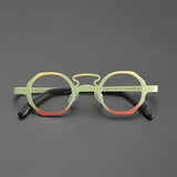 Sam Titanium Round Glasses Frame