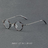 Orita Small Punk Round Glasses Frame