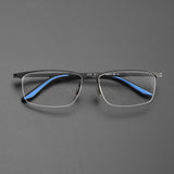 Miguel Titanium Rectangle Glasses Frame