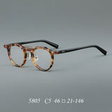 Ronn Retro Round Acetate Glasses Frame