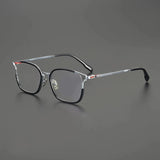 Jordi Vintage Acetate Titanium Eyeglasses Frame