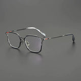 Jordi Vintage Acetate Titanium Eyeglasses Frame