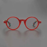 Mort Vintage Acetate Round Glasses Frame