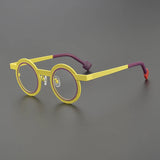 Mehta Round Titanium Glasses Frame