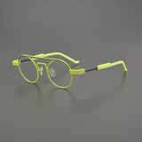 Mai Round Titanium Glasses Frame