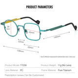 Adolf Titanium Glasses Frames