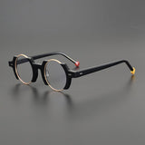 Watson Vintage Acetate Round Glasses Frame