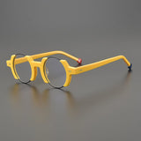 Watson Vintage Acetate Round Glasses Frame
