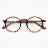 Alan TR90 Vintage Round Glasses Frame