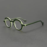Hector Retro Round Acetate Glasses Frame