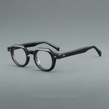 Reg Vintage Acetate Round Glasses Frame