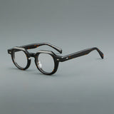 Reg Vintage Acetate Round Glasses Frame