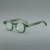 Reg Vintage Acetate Round Glasses Frame