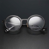 Paddy Retro Handmade Titanium  Round Glasses Frames