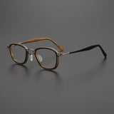 Jarvis Acetate Titanium  Square Glasses Frame