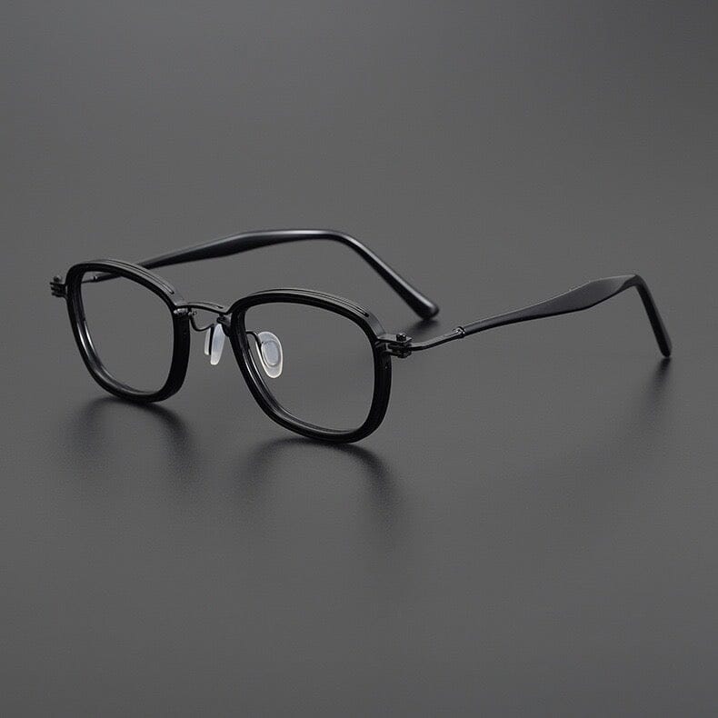 Jarvis Frame Jarvis Acetate Titanium Square Glasses Frame – Muhoo